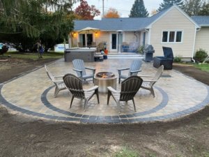 Hardscape Patio Design Work by RiverFront Landscape MA