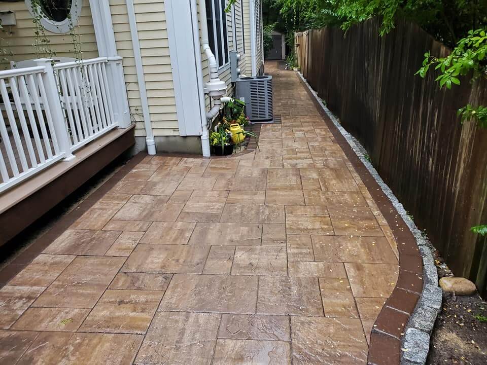 Newton MA Hardscape