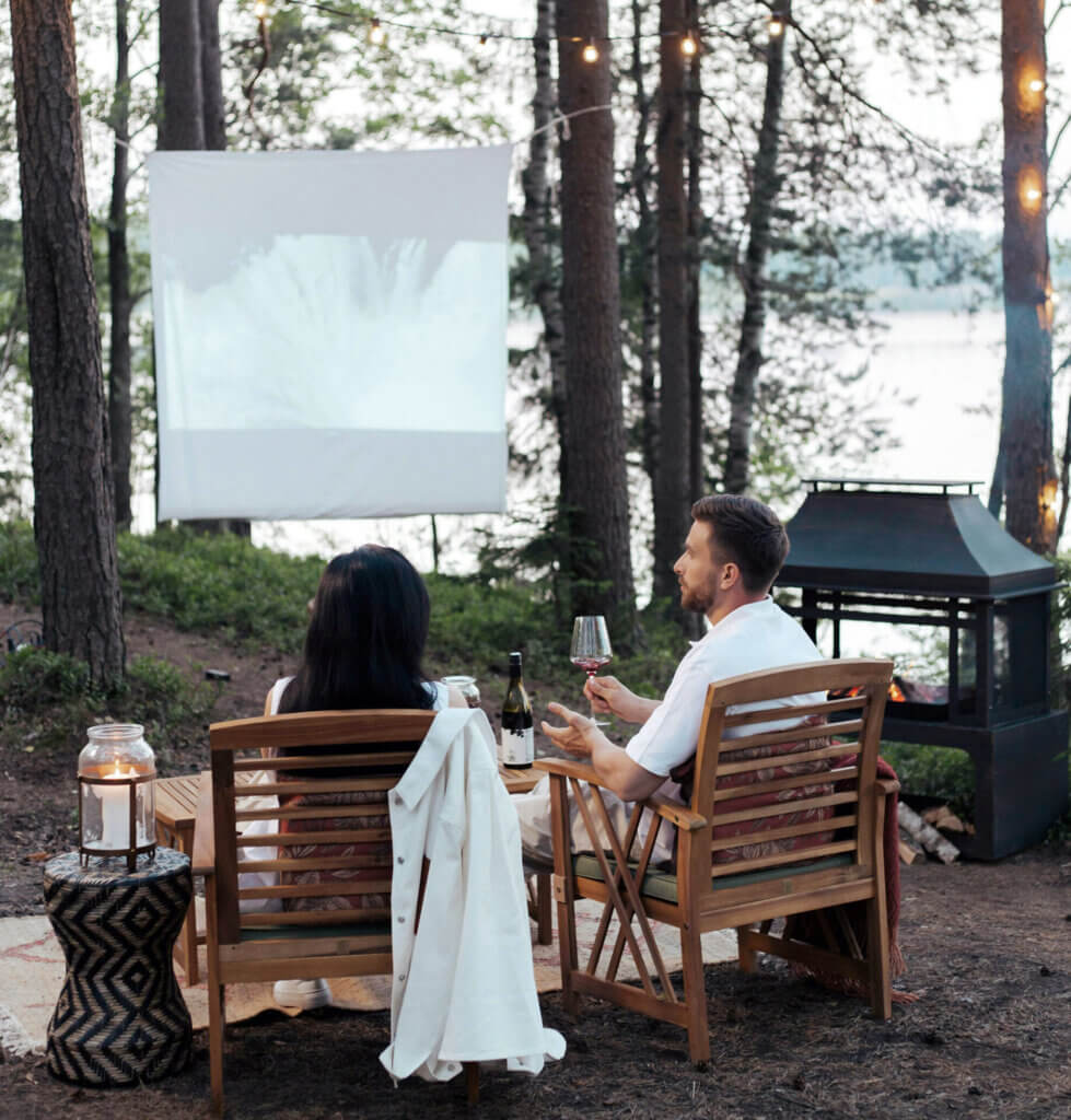 outdoor movie night