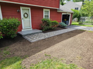 Concrete Paver Walkway