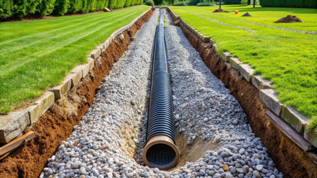 What’s the Difference Between French Drains and Trench Drains?