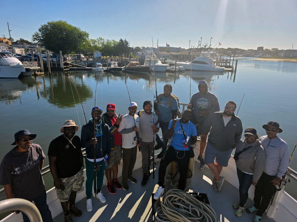 company fishing trip